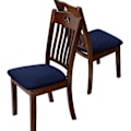 Miniatyrbild 5 av 5: (Mörkblå, 1) Stretch Jacquard Embossed Stolsöverdrag Sitsöverdrag C