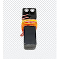 Miniatyrbilde 1 av 5: Tau Launcher Thruster Zip String Rope Propeller Toy Med Tau Controller Interessant Morsomt Electirc Tau Toy（ny svart）