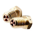 Miniatyrbilde 3 av 5: Clone-CHT Tip Dyser 0.6mm 3D-skriver Messingdyser for E3DV6 1.75 3.0