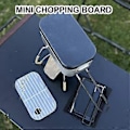 Miniatyrbild 5 av 5: Skärbräda för vandring, picknick, mat, frukt, förberedelser, lätt grepp, liten skärbräda för kök, liten skärbräda för camping