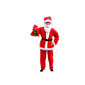 Miniatyrbild 2 av 4: Jultomte Kläder, Icke-vävda Barnkläder Storlek S, Chris