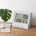 Miniatyrbillede 2 af 5: Multifunktionel temperatur- og fugtighedsmåler med min/maks-registrering