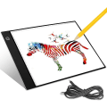 Miniatyrbillede 1 af 4: Led Tracing Light Pad Justerbar Lysstyrke Bordlampe Hylde Plade Med Justerbar Lysstyrke (33 * 21 * 0,3 cm)
