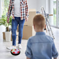 Pikkukuva 2 / 5: Värikäs LED-valoilla varustettu jalkapallolelu, hauskin ja siistein lahja syntymäpäivälahjaksi 4-9-vuotiaalle pojalle (punainen)