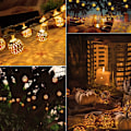 Miniatyrbild 5 av 5: Marockansk LED-ljusslinga – total längd 3 meter 30 lampor 3aa b