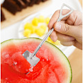 Miniatyrbillede 4 af 5: Rustfri stål vandmelonske skefuld dessertskefuld is kreativ skefuld