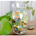 Miniatyrbillede 2 af 5: Vandperler Ikke-giftige 5000 (60g) Multifarvede Biologisk nedbrydelige Kugler Størrelse 2-2,5mm, Stressaflastning Som Vasefyld