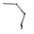 Miniatyrbilde 5 av 5: USB LED-skrivebordslampe, justerbar svingarm-skrivebordslampe med klemme, 1