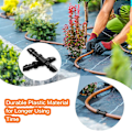 Miniatyrbillede 2 af 5: 100 stk. plænesprinkler fittings drypforbindelse til 1/4\" dryprør,