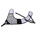 Miniatyrbillede 3 af 5: Bueskydning Brystbeskytter - Rh 3d Mesh Designet（L Hvid）