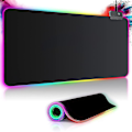 Miniatyrbillede 1 af 5: Gaming Mousepad Rgb Mousepad 800x300mm Stor Gaming Mousepad Med 14 Belysning