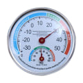 Miniatyrbild 1 av 5: Urtavla termometer väggpekare hygrometer hög precision för hem cigarr reptil inkubator växthus bastu