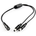 Miniatyrbillede 1 af 4: Dc 2.1 5.5mm 1 Til 2 Strømadapter Splitter Konverter Kabel 12v 24v Dc Til Cctv Led Lys
