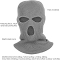 Pikkukuva 3 / 5: Miesten Balaklava - 3 Reikää Balaklava - Lämpömask - Talvimask