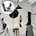 Miniatyrbilde 5 av 5: Kamera Superklemme 1/4 3/8 Skruefeste Adapter Holdbarhet Aluminium Legering Arm for DSLR og Lysutstyr