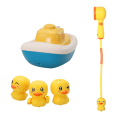 Miniatyrbillede 2 af 5: Baby Sød Elektrisk Gul And Badelegetøj Sommer And Badelegetøj Vandspray Vandspil Badekar Sprinkler Legetøj Til Børn