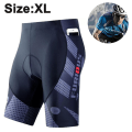 Miniatyrbillede 2 af 5: Herre cykelshorts 3d polstret med cykelshorts Hurtigtørrende halvbukser M Grøn