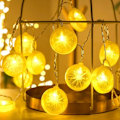 Miniatyrbillede 1 af 5: Juledekorationer til hjemmet Led Citron Strenglys 5M 30LEDs