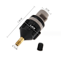 Miniatyrbilde 2 av 5: Oransje farge 1 stk SUP pumpe kompressor ventil pumpe adapter inflata