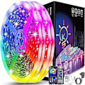 Miniatyrbillede 1 af 5: 30m LED-strimmel (15mx2), LED-soveværelse Bluetooth, LED-strimmel styret af fjernbetjening og app