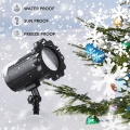 Miniatyrbilde 4 av 5: Julelys snøfnuggprojektor utendørs, Lasama Highlight Le