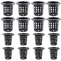Miniatyrbillede 1 af 5: 40 stk. Have Net Cups, Hydroponics Net Pots Have Slottet Mesh Net Cups Plante Børnehave Potter Rund Spand Kurv