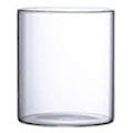 Miniatyrbilde 1 av 3: Klar Glass Blomstervase Minimalistisk Glassvase Sylinder Blomstervase for Bryllup Stue Dekorativ Gave 8.5x10cm