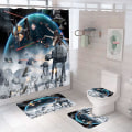 Miniatyrbild 3 av 3: Star Wars Cool Polyester Duschdraperi -180*200CM