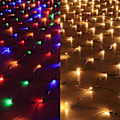 Miniatyrbillede 5 af 5: Led net lys udendørs limfyldt anti-regn fiskenet lys Chr
