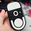 Miniatyrbillede 2 af 5: 1 sæt is-version musefødder til GProWireless GPROX Superlight 2 musefødder Pad Glides buede kanter museskøjter klistermærke GPRO WIRELESS