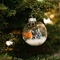 Miniatyrbilde 4 av 5: 15 gjennomsiktige julekuler til å fylle og dekorere (6 cm) - Perso