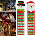 Miniatyrbilde 3 av 5: Julekalender Hårete Gamle Mann Advent Kalender Nedtelling Vegg C