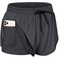 Pikkukuva 1 / 5: Shorts naisten urheilushortsit taskuilla ja kiristysnauhalla (S)
