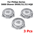 Miniatyrbilde 1 av 5: 3 stk. reservedeler barberhode for Philip Series 5000 barbering