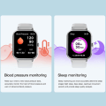 Miniatyrbild 5 av 5: Zl54c Smart Watch Män Kvinnor Sport Fitness Tracker Sömn Hjärtfrekvens  Ip67 Vattentät Bluetooth Smartwatch（Rosa）
