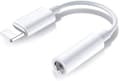 BT Lightning till 3,5 mm adapter för hörlurar, BT-ljud och samtal,