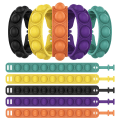Miniatyrbilde 2 av 5: Deratisering Pioneer Armbånd Boblepuslespill Dekompresjonsfinger Silikon Armbånd Leke Ur (Grønn)