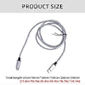 Pikkukuva 3 / 5: USB C - 5-nastainen USB-sovitinkaapeli 5V2A ja 480 Mbps tiedonsiirto laitteiden väliseen lataukseen ja tiedonjakoon 0.5m