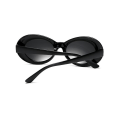 Pikkukuva 3 / 3: Retro Oval Goggle aurinkolasit, Vintage Clout aurinkolasit Unisex