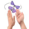 Miniatyrbillede 3 af 4: 10/20/100stk. Flagrende Flyvende Sommerfugl Vind Op Sommerfugl Flagre Kort Prank Sommerfugl Flyvende Papir 100stk