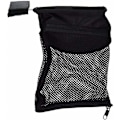 Miniatyrbillede 2 af 2: Messing opbevaringspose, opbevaringspose netpose nylon mesh skal hurtig aflæsning med lynlås til camping udendørs opbevaring
