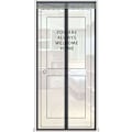 Miniatyrbillede 1 af 5: Anti-insekt automatisk lukkende magnetisk myggenet 120x210cm(47x83inch)