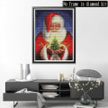 Miniatyrbillede 2 af 5: (19) 3 stk. DIY diamantmaleri julekit, 5D julebroderi