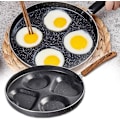Miniatyrbild 5 av 5: Ägg stekpanna. 3/4 kopp äggkokare stekpanna non-stick aluminiumlegering multiägg