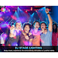 Miniatyrbilde 2 av 2: Led Disco Stage Of The Mture Party Light