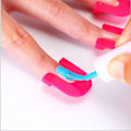 Miniatyrbild 2 av 6: Manikyr Anti-overflow Cover Nagellack Stencil Kit 52 Stycken Nagellack Stencil Återanvändbara Nagelkonst Spetsskydd