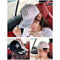 Miniatyrbillede 4 af 5: Unisex graffiti baseball cap, udendørs snapback hat til K-pop drenge