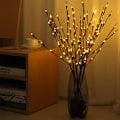 Miniatyrbild 4 av 5: 3 st LED-simuleringsgren blomsterarrangemang ljussling crea