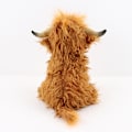 Pikkukuva 4 / 5: Uusi pitkäkarvainen nautakarja Highland Cow Simulation Scottish Highland Cattle Täytetty eläinhahmo 27cm