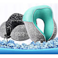 Pikkukuva 2 / 5: Matkatyyny, Memory Foam -kaulatyyny (VIHREÄ)